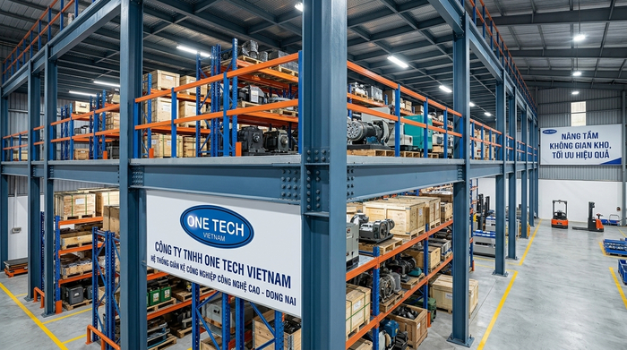 Kệ mezzanine tải trọng nặng tại Đồng Nai Kệ mezzanine tải trọng nặng tại Đồng Nai cho kho công nghiệp