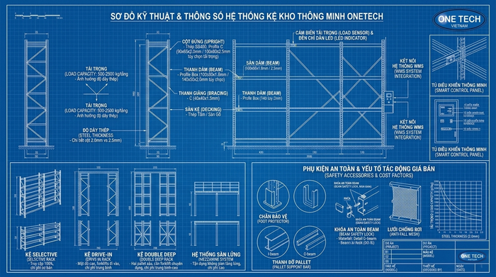 Báo giá kệ kho thông minh Đồng Nai Báo giá kệ kho thông minh Đồng Nai theo bản vẽ kỹ thuật