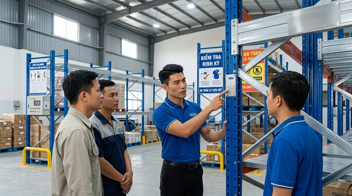 Đào tạo vận hành kệ kho thông minh Đào tạo nhân viên vận hành kệ kho thông minh an toàn