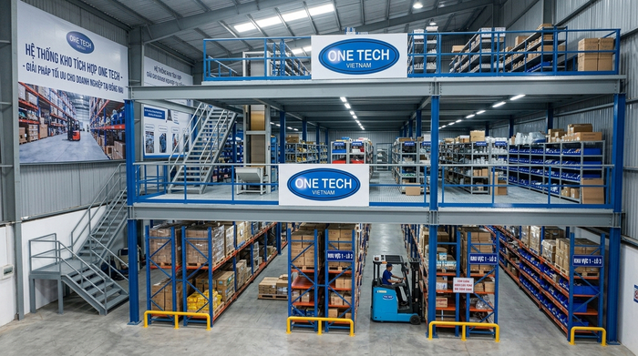 Hệ thống mezzanine kho cho trung chuyển hàng hóa tại Đồng Nai Hệ thống mezzanine kho cho trung chuyển hàng hóa tại Đồng Nai