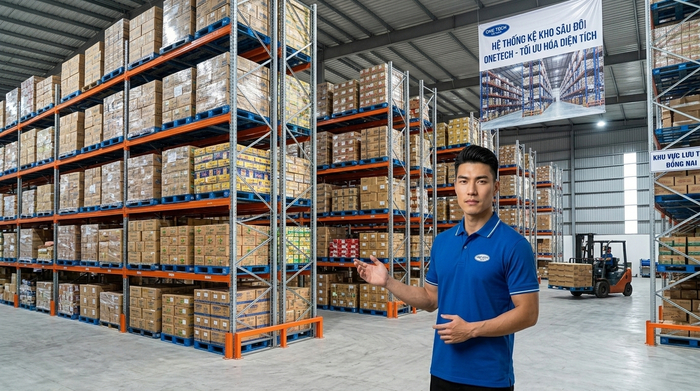 Kho công nghiệp Đồng Nai tối ưu lưu trữ Kho công nghiệp Đồng Nai cần tối ưu lưu trữ bằng kệ tải trọng nặng