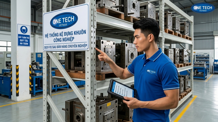 Kiểm tra an toàn hệ thống kệ khuôn sau lắp đặt