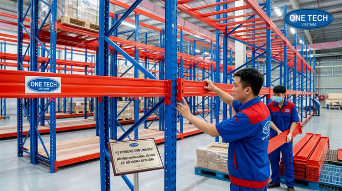 Khả năng mở rộng hệ thống kệ Selective dễ dàng Khả năng mở rộng hệ thống kệ Selective dễ dàng