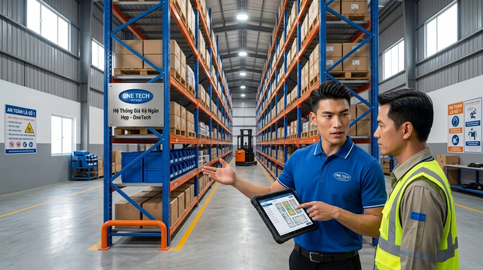 Quy trình lắp đặt Kệ Narrow Aisle Đồng Nai Quy trình khảo sát và lắp đặt Kệ Narrow Aisle Đồng Nai