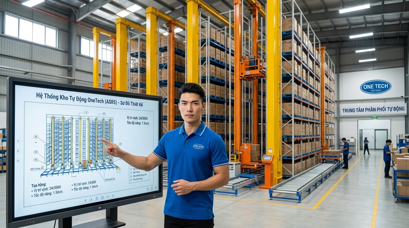 Liên hệ tư vấn Kệ kho ASRS Đồng Nai Tư vấn báo giá kệ kho ASRS Đồng Nai từ Kệ kho hàng Đồng Nai OneTech