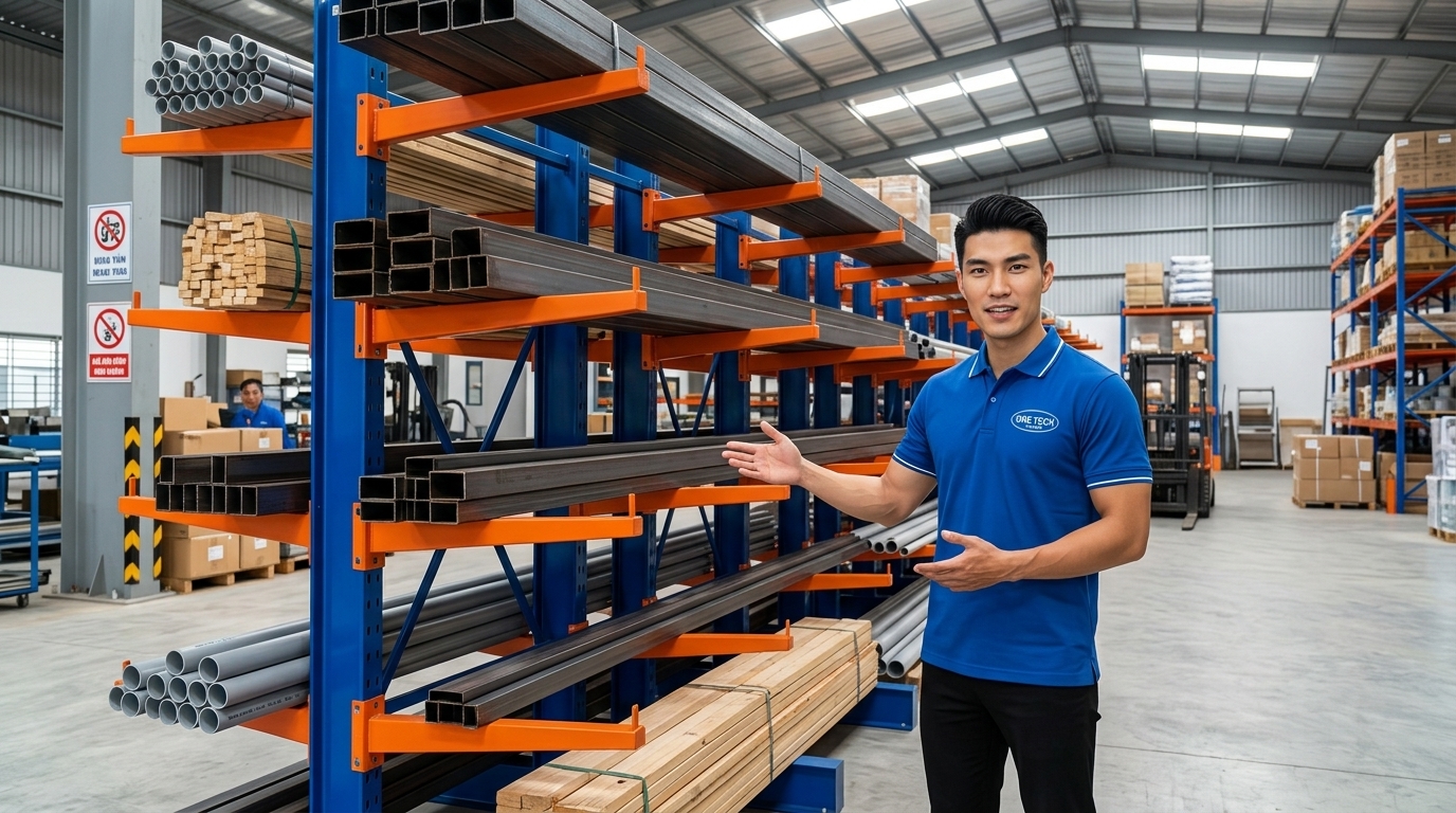 Tư vấn kệ tay đỡ Đồng Nai tại Kệ kho hàng Đồng Nai OneTech