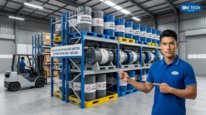Kệ chứa thùng phuy drum rack Đồng Nai Kệ chứa thùng phuy drum rack cho kho hóa chất Đồng Nai