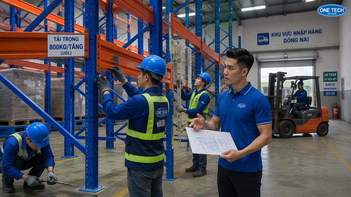 Lắp đặt kệ kho dược phẩm Đồng Nai theo bản vẽ kỹ thuật