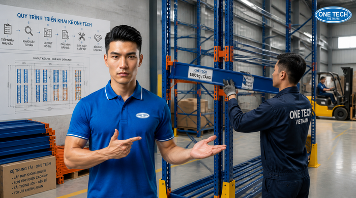 Lắp đặt kệ kho logistics Đồng Nai tại nhà xưởng sản xuất và kho công nghiệp