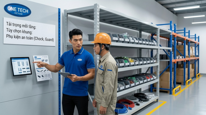 Tư vấn kệ kho linh kiện điện tử Đồng Nai Tư vấn kệ kho linh kiện điện tử Đồng Nai trực thuộc OneTech
