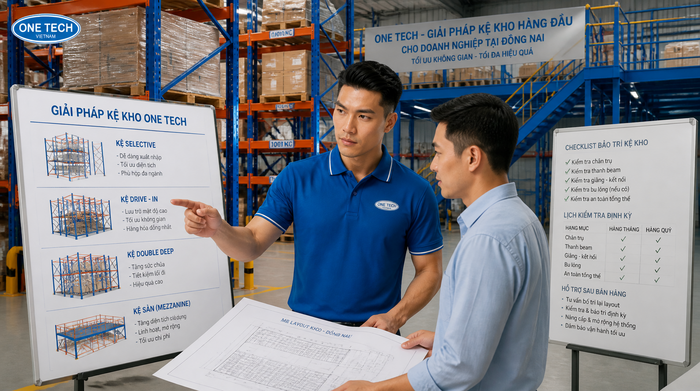Tư vấn thiết kế kệ kho logistics Đồng Nai cho doanh nghiệp sản xuất và kho vận
