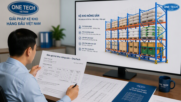 Báo giá kệ kho nông sản cần dựa trên tải trọng và layout Báo giá kệ kho nông sản theo bản vẽ