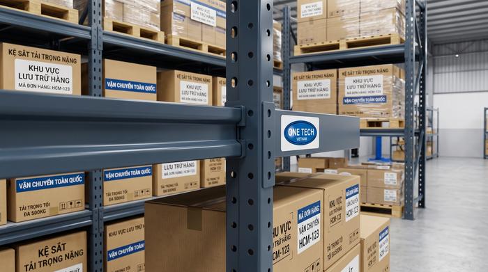 Báo giá kệ kho siêu thị Đồng Nai theo kích thước tải trọng và số lượng