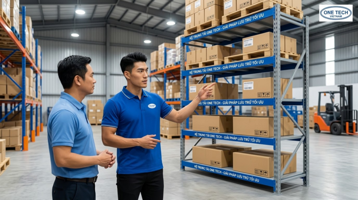 Tư vấn kệ trung tải giá rẻ Đồng Nai theo nhu cầu kho hàng thực tế